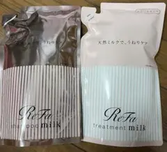 ReFa ミルクプロテイン シャンプー＆トリートメント 詰め替えセット ピンクのサムネイル
