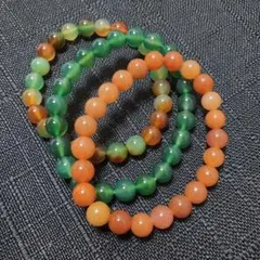 天然石ビーズブレスレット3本セット