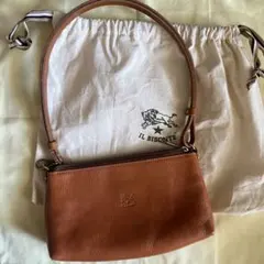 IL BISONTE ショルダーバッグ ブラウン【値下げ】