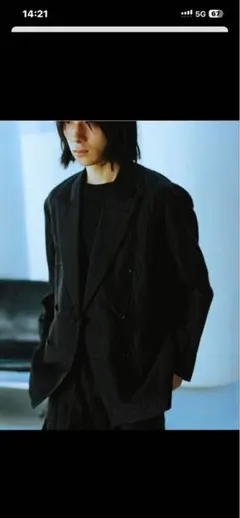 LIDNM SILK LINEN SUCKER JACKET