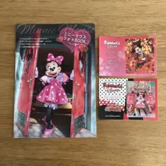 ディズニーファン　ミニーマウスフォトブック　ファンダフルディズニー　ステッカー