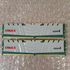 その1】UMAX 16GB DDR4-2400 動作確認済 - メルカリ