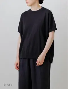 【未使用】2025SS evam eva リネン サマーニットのサムネイル