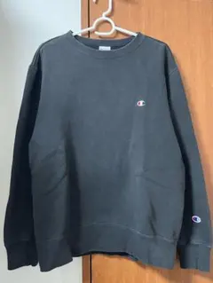 Champion チャンピオン スウェット トレーナー ワンポイント ブラックのサムネイル