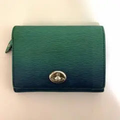 Vivienne Westwood 二つ折り財布 グリーン グラデーションのサムネイル