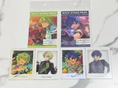 あんスタ 10周年 展示会 バックステージPASS風ステッカー 巴日和 漣