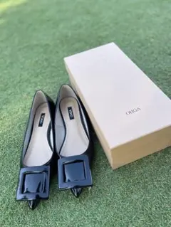 【新品未使用】OHGA コンビツイードパンプス OHGA]ビジュー付きパンプス | KOBUNSHA SELECT SHOP | [OHGA
