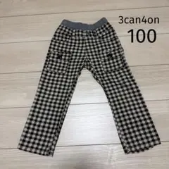 キッズ 100cm パンツ ギンガムチェック　3cn4onのサムネイル