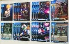 ガンダムカードゲーム 青紫バルバトス デッキ+調整パーツ付き - メルカリ