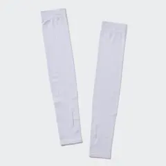 美品✨　UNIQLO エアリズムUVカットシームレス アームカバー ライトグレー