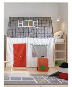 IKEA ベッドテント 子供用 プレイハウス　KURAのサムネイル