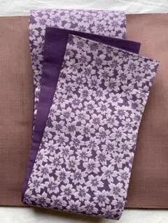 半幅帯　桜　リバーシブル
