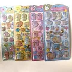 正規品♡うるちゅるポップシール　おぱんつうさぎ　んぽちゃむ　きみまろ