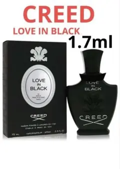 1.7ml ♦CREED♦LOVE IN BLACK♦EAU DE PARFUMのサムネイル