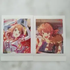 学園アイドルマスター ぱしゃこれ第2弾 花海佑芽2枚セット 箔押し入り