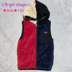 X-girlstage　エックスガールステージ　キッズボアベスト