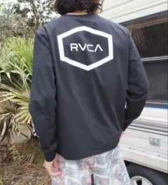 RVCA ロンT 長袖ラッシュガード ルーカ ルカ メンズ Lサイズのサムネイル