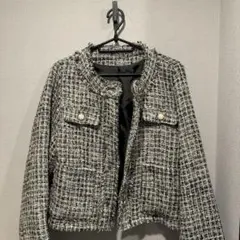 ツイードカジュアルジャケット