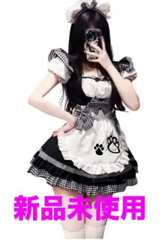 メイド服 コスプレ セクシー&可愛い 猫 ロリータ 制服 アニメ ドレス レース