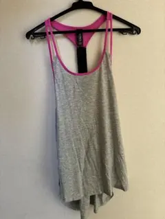 XOXO SPORT タンクトップ Mサイズ グレー/ピンク