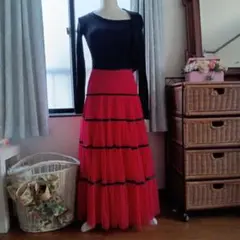 社交ダンス　トップスとスカート