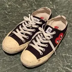 Comme des Garçons Play×converse 24センチ　黒のサムネイル