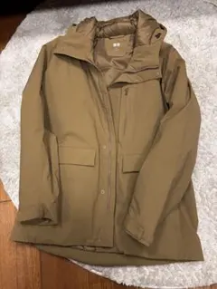UNIQLO ハイブリッドダウンコート XL メンズ