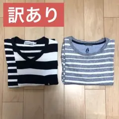 【訳あり】ハッシュパピー　ボーダー2着セット　メンズのサムネイル