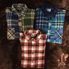 UNIQLO チェックシャツセット