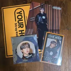 スキズミュージアム　チャンビン　YOUR HERO　入場特典　缶バッチ　ラントレ