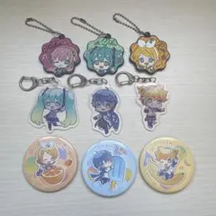 VOCALOID 缶バッジ ラバーキーホルダー 6点セット - メルカリ