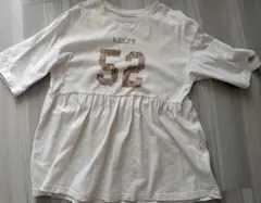 KELTY × Samansa Mos2 ギャザーチュニックTシャツ