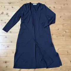 アズールバイマウジー　ネイビーロングカーディガン 長袖　フリーサイズ