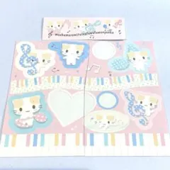 ⭐︎マシュマロみたいなふわふわにゃんこ⭐︎シール⭐︎平成レトロ⭐︎のサムネイル