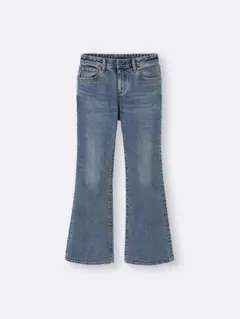 GU スリムフレアパンツ　S