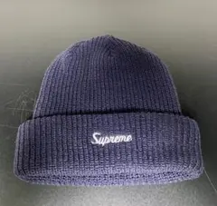 Supreme loose gauge beanieビーニー ネイビー