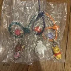 ディズニー マルチチャーム　ニック　ベイマックス　プーさん　セット