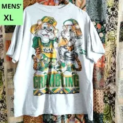 古着 半袖T Made in U.S.A アメカジ 両面プリント メンズXL