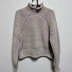 H&M ニット　セーター　ショート丈　サイズM