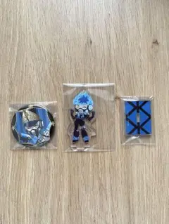 ツイステ　オルト　プレイフルランド缶バッジ　グリヒルアクスタ