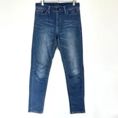 ViS スキニーデニムパンツ ストレッチ 美脚 ブルー M デニム ジーンズ Yのサムネイル