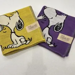 PEANUTS 新品　スヌーピー ガーゼハンカチ　2枚セットのサムネイル