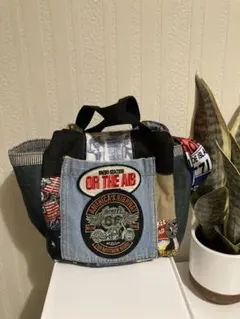 2way ショルダーバッグ　トートバッグ　バイクガール　ギャル　お弁当　セカンドのサムネイル