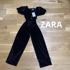 値下げ❗️ZARA ザラキッズ　女の子　オールインワン　黒　サイズ152