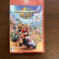 【Switch2】マリオカート ワールド新品未開封品ステッカー付