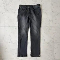サムシング スキニーデニム スリムパンツ【XL-3L】ストレッチ 美脚ジーンズのサムネイル