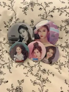TWICE サナ 缶バッジセット