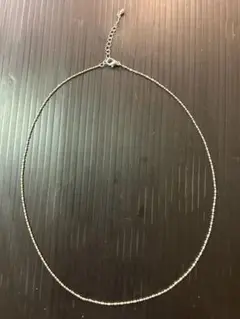 シルバー風 チェーンネックレス