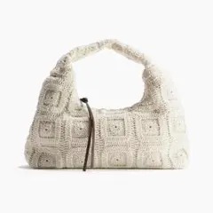 新品　H&M クロッシェライクハンドバッグのサムネイル