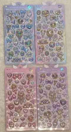 正規品 ボンボンドロップマジカル レインボー、ピンク、パープル、ブルー 合計４点